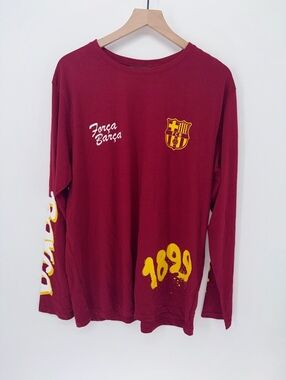 FC Barcelona Força Barça Long Sleeve Shirt XXL